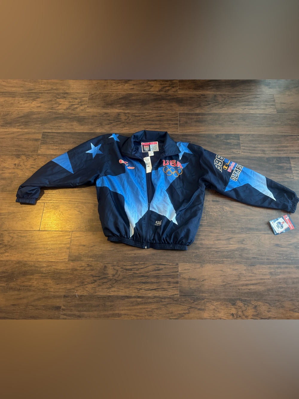 Vintage Champion 1996 Olympics Award Ceremony Jacket DEADSTOCK NOS